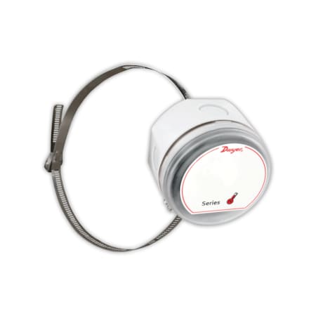 Dwyer Instruments Strap on surface mounted temperature sensor, Pt1000 RTD TE-SNW-E